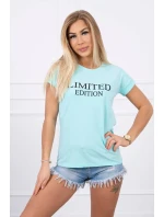 Limitovaná edícia blúzky mint+black
