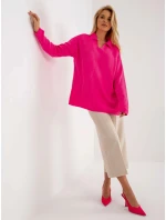 Dámsky sveter LC SW 2261 .00P fluo pink - FPrice Dámsky sveter LC SW 2261 .00P fluo pink - FPrice