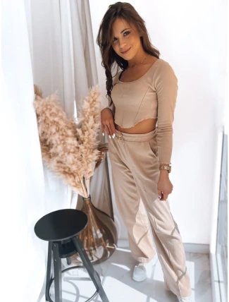 Dámsky set EMILIO light beige FashionStreet AY0857