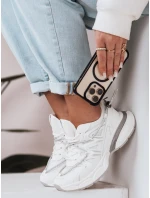 Dámske tenisky s plochou podrážkou LUXORUNS white FashionStreet ZY0617