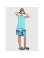 Chlapčenské plážové šortky boardshorts 4F 4FJWSS25UBDSM118-90A
