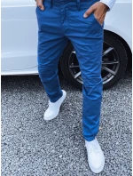 Modré pánske nohavice FashionStreet UX4336
