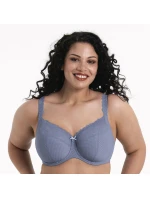 Eloise podprsenka s kosticami Full Cup 5295 stredne modrá - RosaFaia
