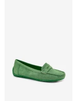 Dámske semišové mokasíny Green Lenvie Dámske semišové mokasíny Green Lenvie