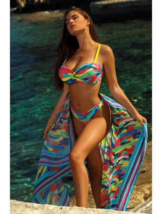 Dvojdielne plavky Caribbean4 S730 yellow-mix - Self