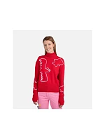 Rossignol W Jcc Roll Neck Sweater Red Rossignol W Jcc Roll Neck Sweater Red
