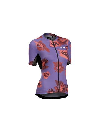 Cyklistické tričko NORTHWAVE Force Evo Woman Jersey, fialové Cyklistické tričko NORTHWAVE Force Evo Woman Jersey, fialové