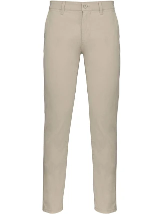 Kariban K 740 Pánske chino nohavice 20.K740 béžové