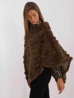 Pončo AT PN 2347.88 tmavohnedé