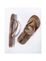 Dámske žabky Animal W 83617AY384 Brown with beige pattern - Ipanema Dámske žabky Animal W 83617AY384 Brown with beige pattern - Ipanema