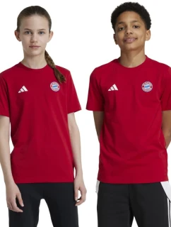Detské tričko adidas FC Bayern Mníchov červené IT4138
