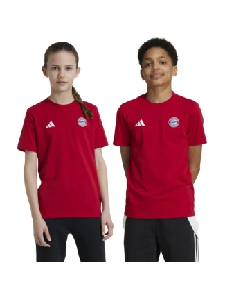 Adidas FC Bayern Mníchov Detské tričko Red IT4138 Adidas FC Bayern Mníchov Detské tričko Red IT4138