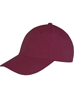 Result Headwear RC 081X 6-panelová nízkoprofilová čiapka s kšiltom 28.081X bordová
