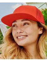 Atlantis Headwear Snap Mesh-S 6-panelová truckerová čiapka 33.0257 biela/biela Atlantis Headwear Snap Mesh-S 6-panelová truckerová čiapka 33.0257 biela/biela