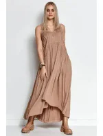Dámske šaty M648 - Makadamia