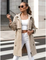 NOCITO FashionStreet dámska prechodná bunda parka camel TY4202 NOCITO FashionStreet dámska prechodná bunda parka camel TY4202