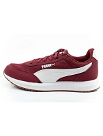 Športová obuv Puma pánske tenisky R78 Lightwind pohodlné módne bordová farba