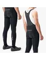 Rockbros 200021 dlhé cyklistické nohavice so šľapkami s vložkou Veľkosť XXXL - čierne