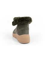 Dámska členková obuv F30232 1020 400Tmavo zelená s hnedou - Scholl