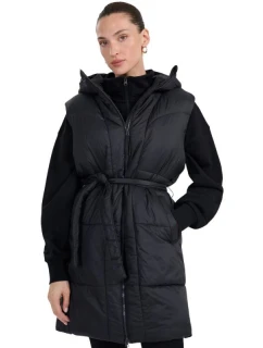 Dámska vesta F221 W 4FWAW25TVJAF221 20S čierna - 4F