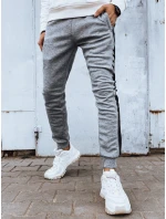 Pánske sivé tepláky FashionStreet UX4196