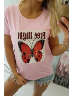 Blúzka Free Flight púdrovo ružová Blúzka Free Flight púdrovo ružová