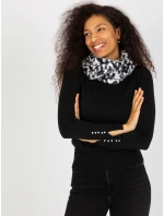 Tunelový šál AT KM ENEC B63.33P biela a čierna