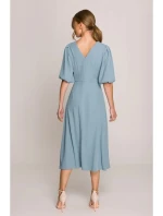 Dámske šaty S399 Svetlomodrá - Stylove