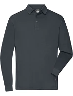 Daiber JN 1842 Pánske pracovné polo s dlhým rukávom z piké 02.1842 carbon Daiber JN 1842 Pánske pracovné polo s dlhým rukávom z piké 02.1842 carbon