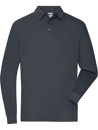Daiber JN 1842 Pánske pracovné polo s dlhým rukávom z piké 02.1842 carbon Daiber JN 1842 Pánske pracovné polo s dlhým rukávom z piké 02.1842 carbon