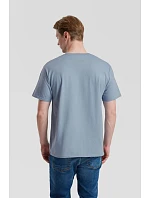 Tričko Fruit of the Loom Pure Cotton T z hrubej bio bavlny 16.1362, farba ocean teal