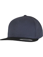 Flexfit 6007/6007T 5-panelová snapbacková čiapka 55.6007 tmavomodrá/čierna Flexfit 6007/6007T 5-panelová snapbacková čiapka 55.6007 tmavomodrá/čierna