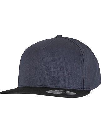 Flexfit 6007/6007T 5-panelová snapbacková čiapka 55.6007 tmavomodrá/čierna Flexfit 6007/6007T 5-panelová snapbacková čiapka 55.6007 tmavomodrá/čierna