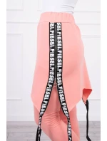 Nohavice/oblek s nápisom marhuľová selfie Nohavice/oblek s nápisom marhuľová selfie