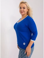 Blúzka RV BZ 8986.89P kobalt