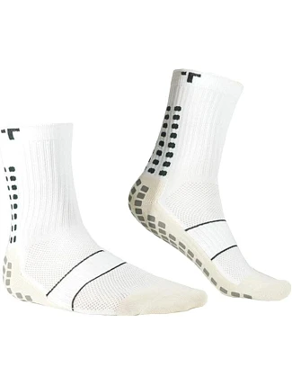Protiskluzové futbalové ponožky TRUsox 3.0 Mid-Calf Thin, biele – TRUSOX Protiskluzové futbalové ponožky TRUsox 3.0 Mid-Calf Thin, biele – TRUSOX