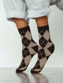 Vintage detské ponožky v tvare diamantu 1184.060