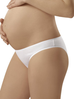 Tehotenské nohavičky Mama mini white - ITALIAN FASHION