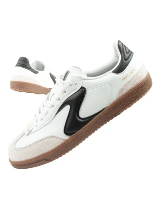 Skechers Kickoff biele kožené tenisky pre ženy