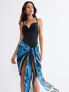 Plážové pareo MyWear - MODRÁ - TRIUMPH MODRÁ - TRIUMPH