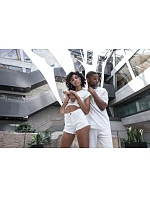 Build your Brand BY 102 Oversize tričko z hrubej bavlny 56.0102 magnet