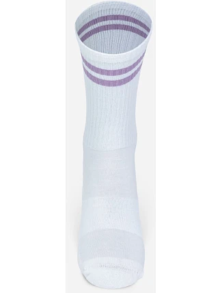 Mr. Socks L 05004 Tenisové ponožky „Basic“ 88.5004 biele/fialové Mr. Socks L 05004 Tenisové ponožky „Basic“ 88.5004 biele/fialové