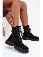Pracovné topánky so šperkami Príslušenstvo Zateplené Eco Suede Black Miryssa Pracovné topánky so šperkami Príslušenstvo Zateplené Eco Suede Black Miryssa