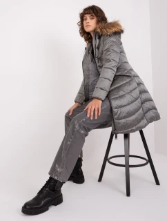 NM KR TR8125 bunda.99P tmavo šedá