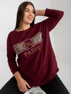 Blúzka VI BZ 2901.49P tmavo fialová