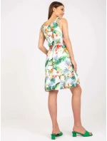 Šaty WN SK 0806 5.44 biela a zelená