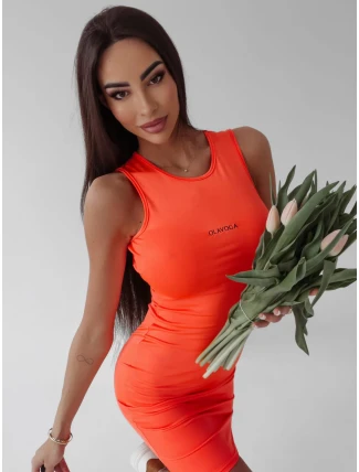 Dámske šaty 277780 pomarančové - Ola Voga