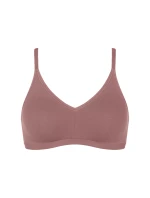 Dámska podprsenka GO Daily Cotton Soft - BROWN - hnedá 1141 - SLOGGI