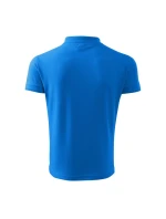 Pánske polo tričko Pique (modré)