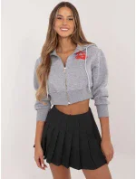 Mikina CLM BL 1331.02P sivá